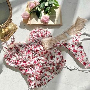 For Love And Lemons Floral Top